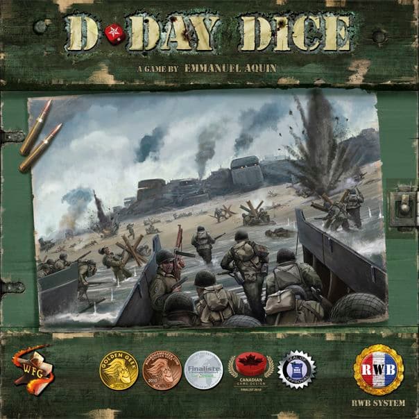 Portada juego de mesa D-Day Dice (Segunda Edición)