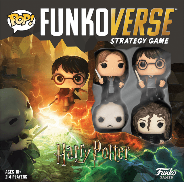 Portada juego de mesa Funkoverse Juego de Estrategia: Harry Potter 100