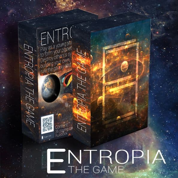 Portada juego de mesa Entropia: The Game