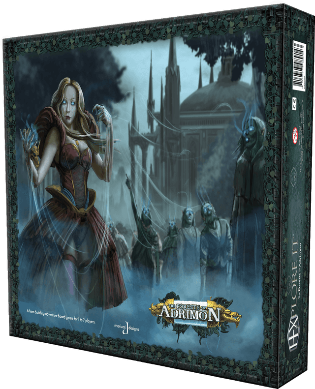 Portada juego de mesa HEXplore It: The Forests of Adrimon
