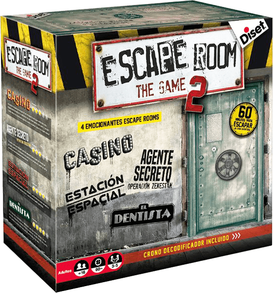 Portada juego de mesa Escape Room: The Game 2