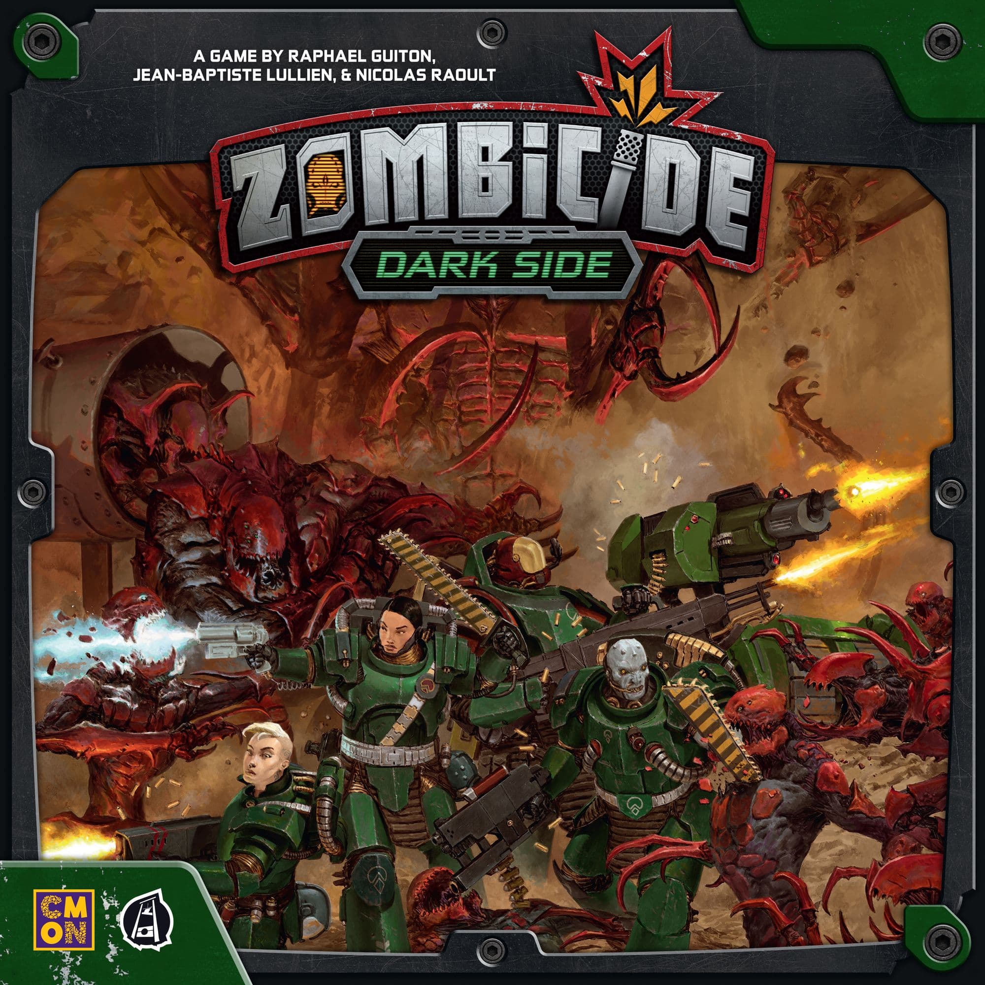 Portada juego de mesa Zombicide: Dark Side