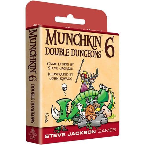 Portada juego de mesa Munchkin 6: Double Dungeons