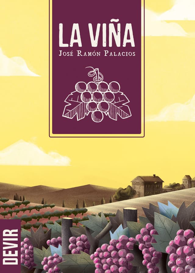 Portada juego de mesa La Viña
