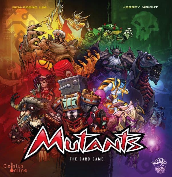 Portada juego de mesa Mutants