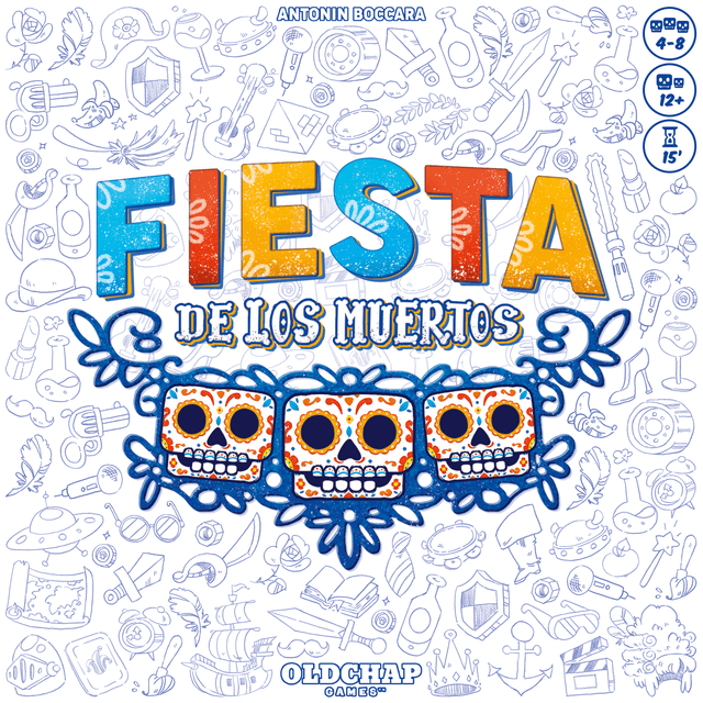 Portada juego de mesa Fiesta de los Muertos