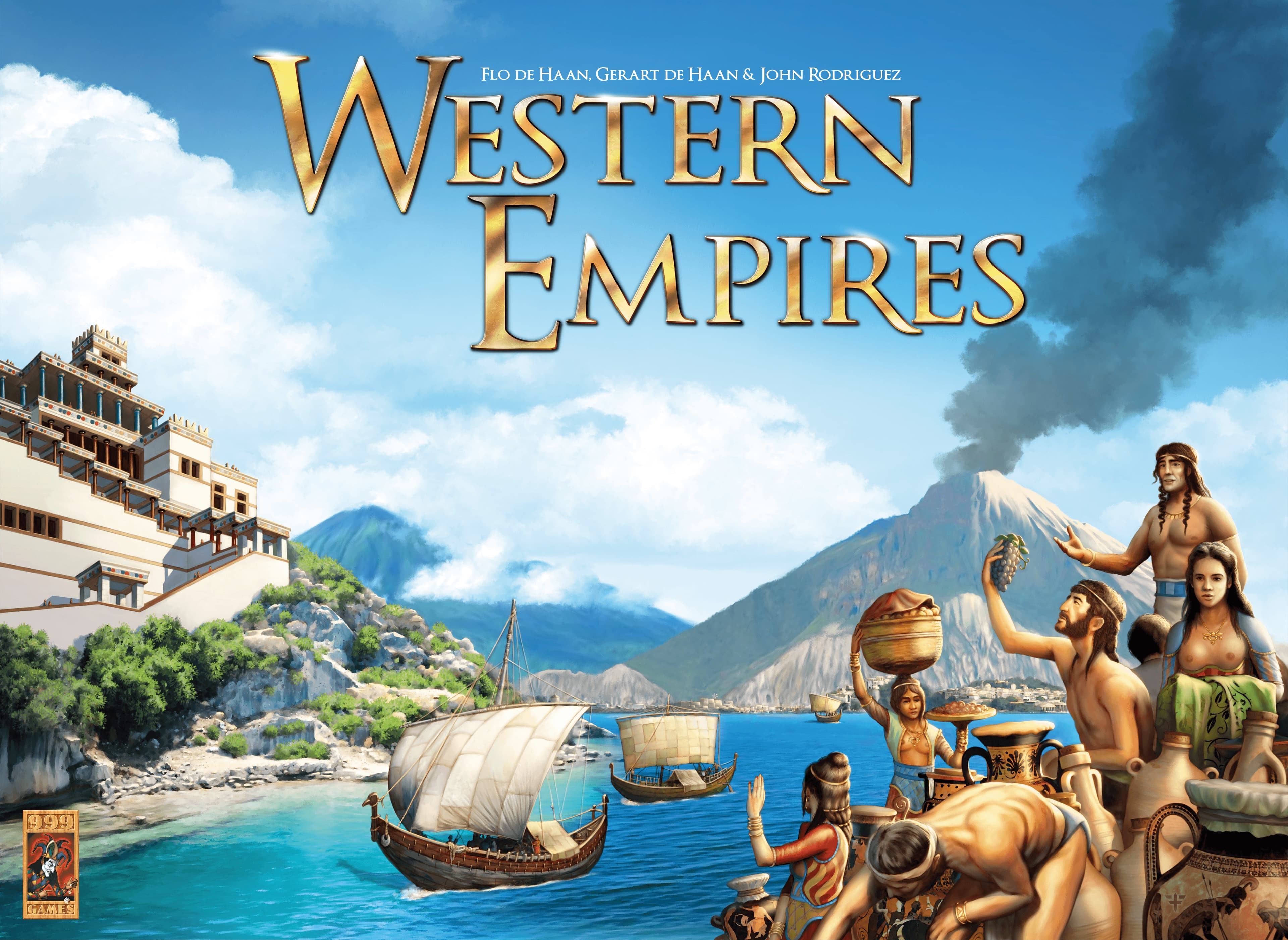 Portada juego de mesa Western Empires