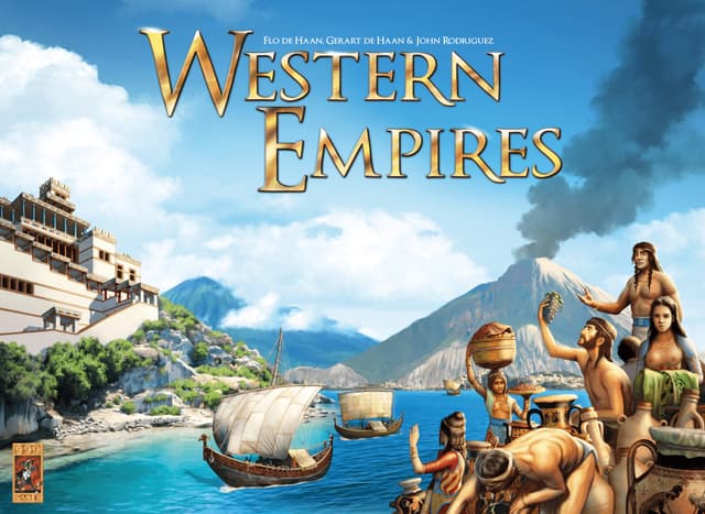 Portada juego de mesa Western Empires