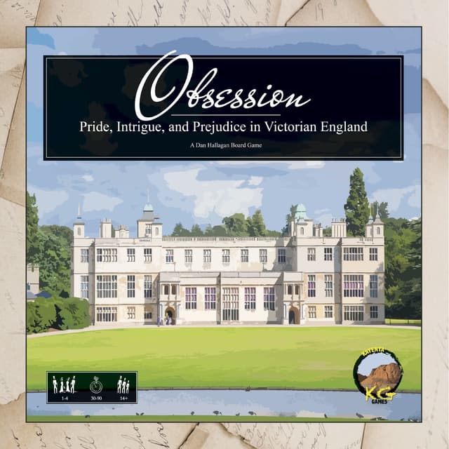 Portada juego de mesa Obsession