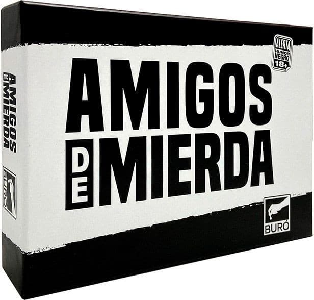 Portada juego de mesa Amigos de Mierda