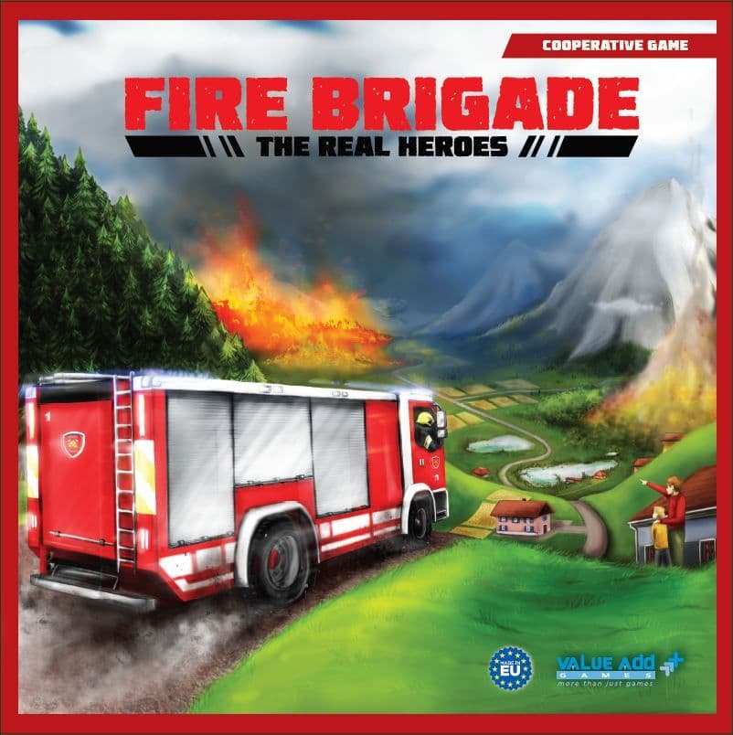 Portada juego de mesa Fire Brigade