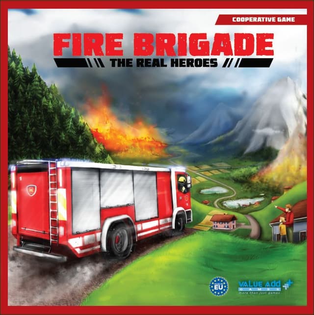 Portada juego de mesa Fire Brigade