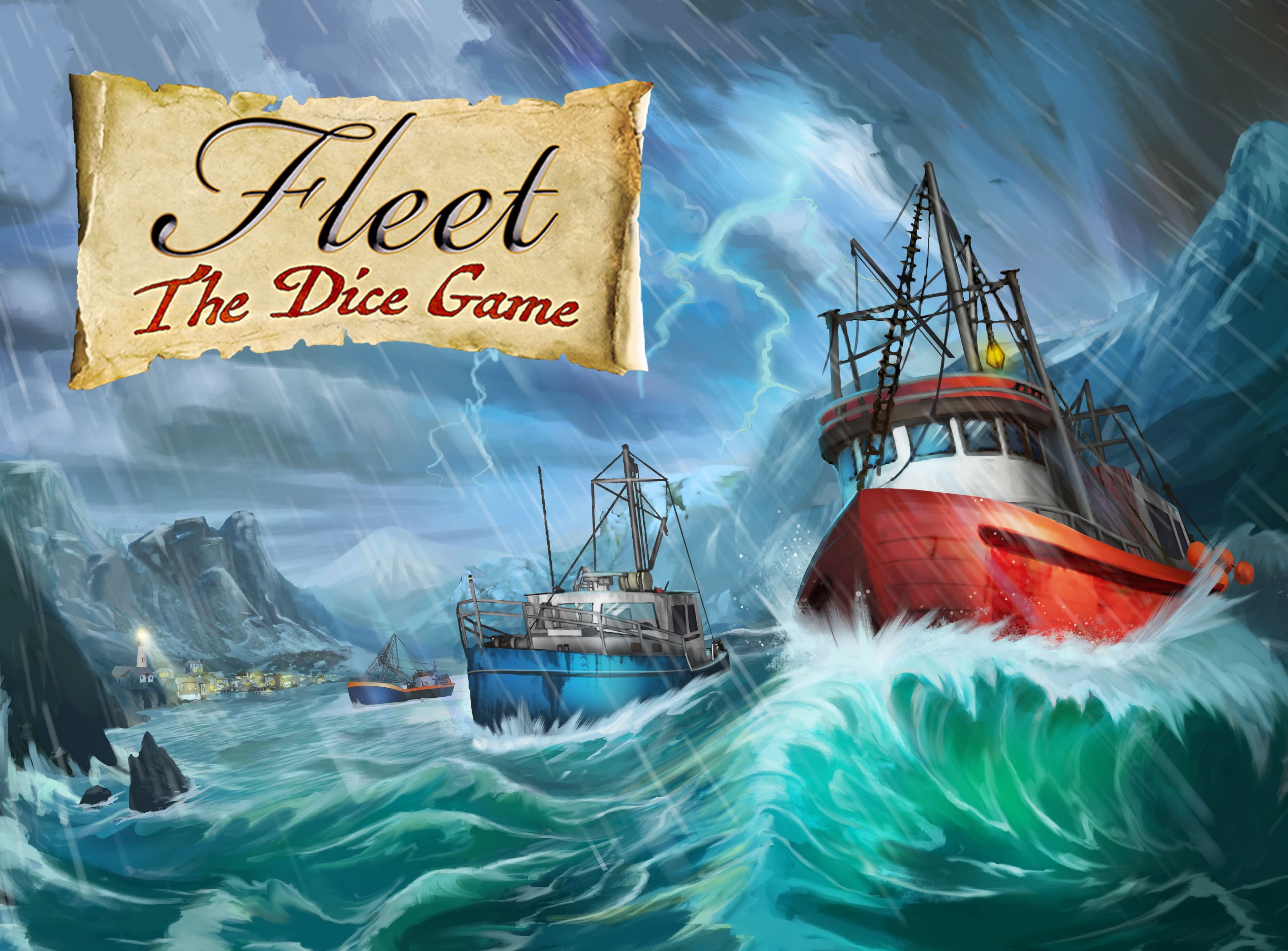 Portada juego de mesa Fleet: The Dice Game