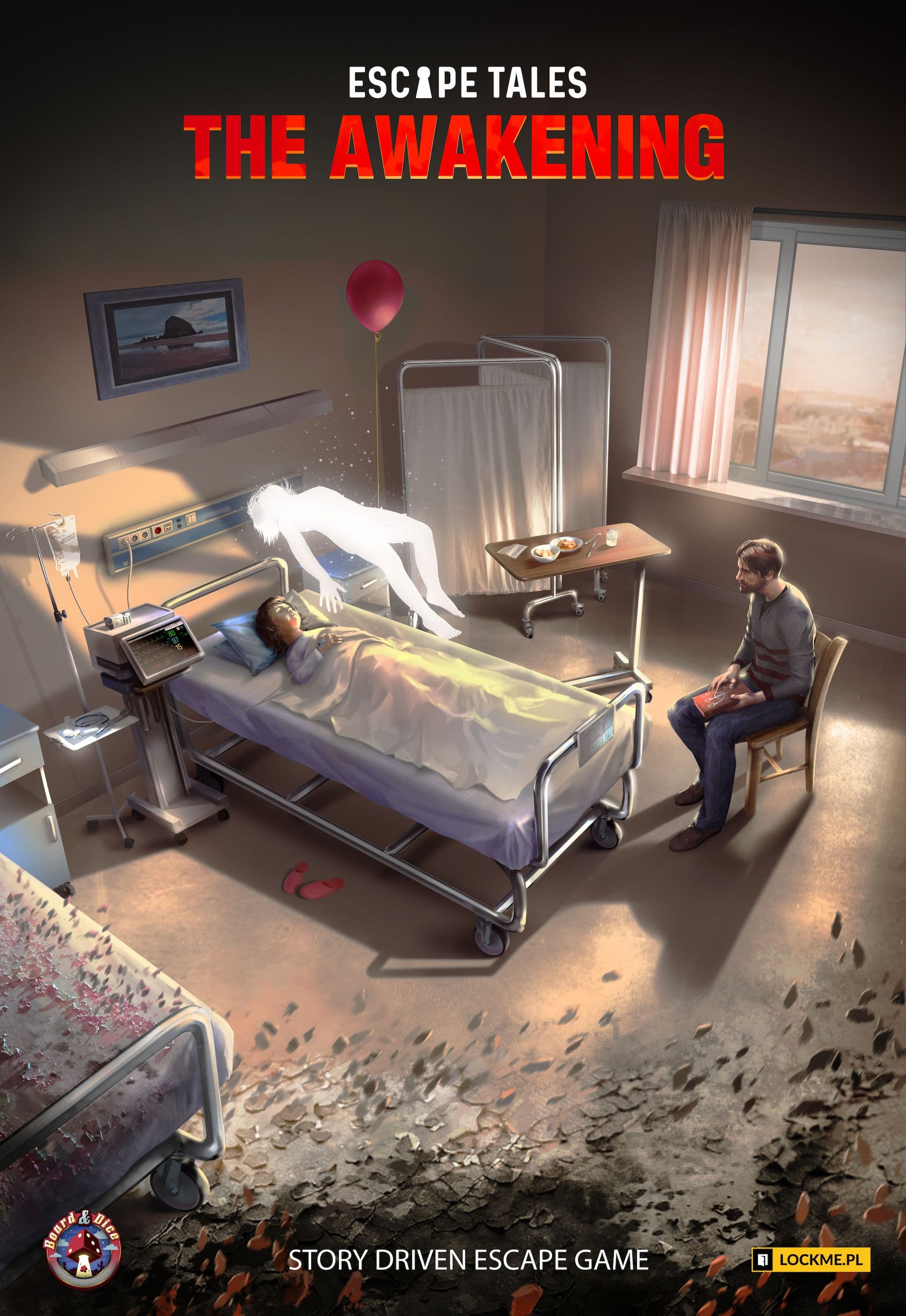 Portada juego de mesa Escape Tales: El Despertar