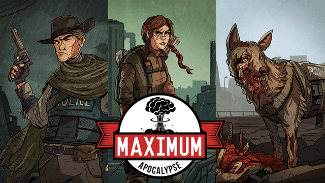 Portada juego de mesa Maximum Apocalypse