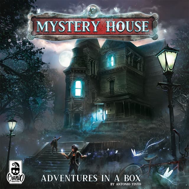Portada juego de mesa Mystery House: Adventures in a Box