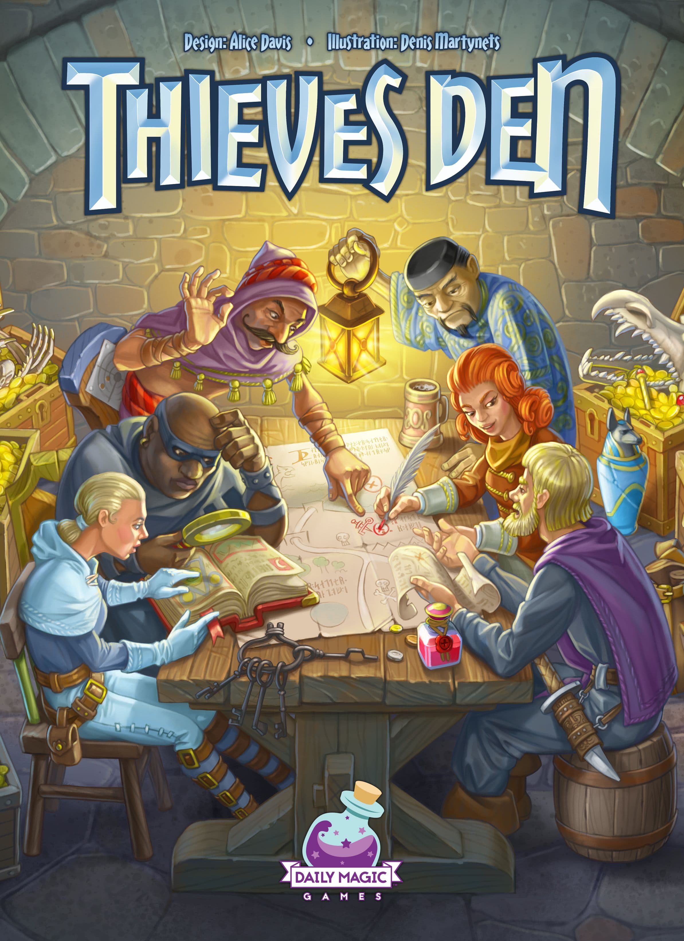 Portada juego de mesa Ciudad de Ladrones