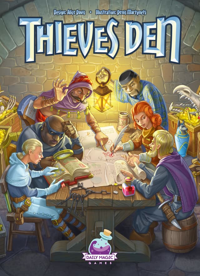 Portada juego de mesa Ciudad de Ladrones