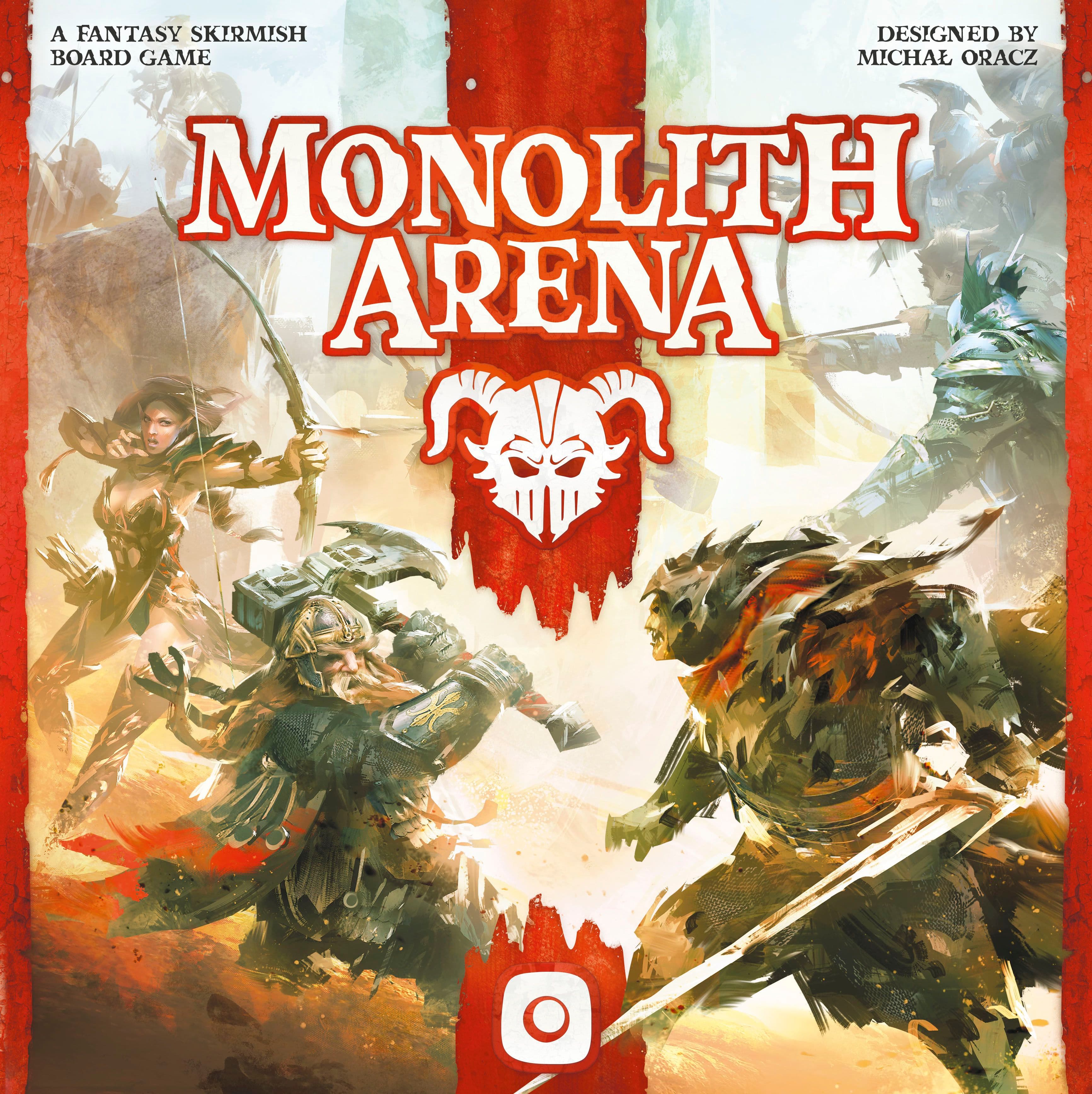 Portada juego de mesa Monolith Arena