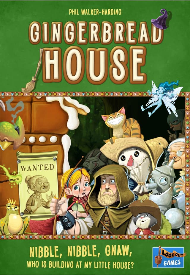 Portada juego de mesa La Casa de Caramelo