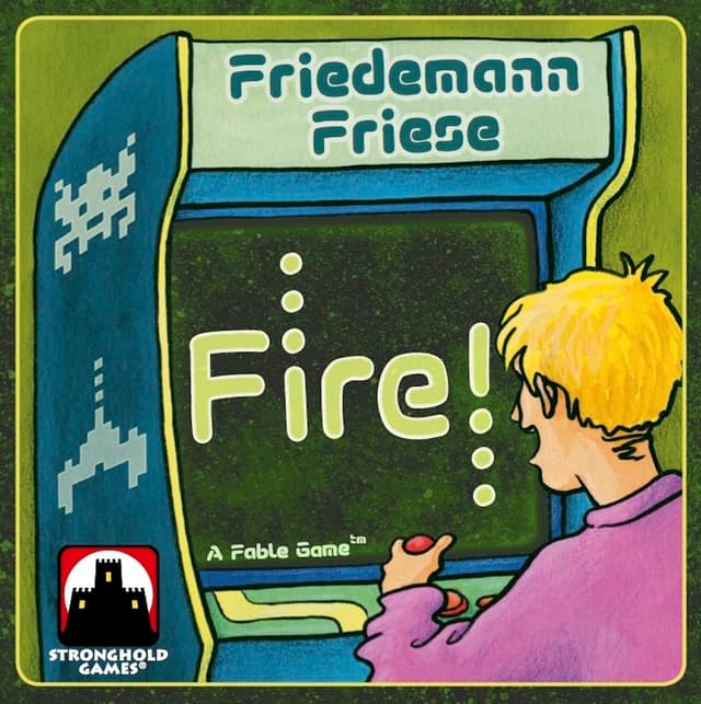 Portada juego de mesa ¡Fuego!