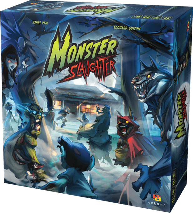 Portada juego de mesa Monster Slaughter