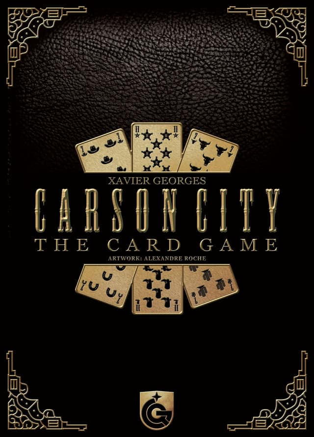 Portada juego de mesa Carson City: El Juego de Cartas