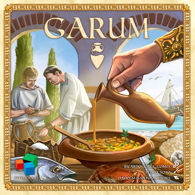 Portada juego de mesa Garum