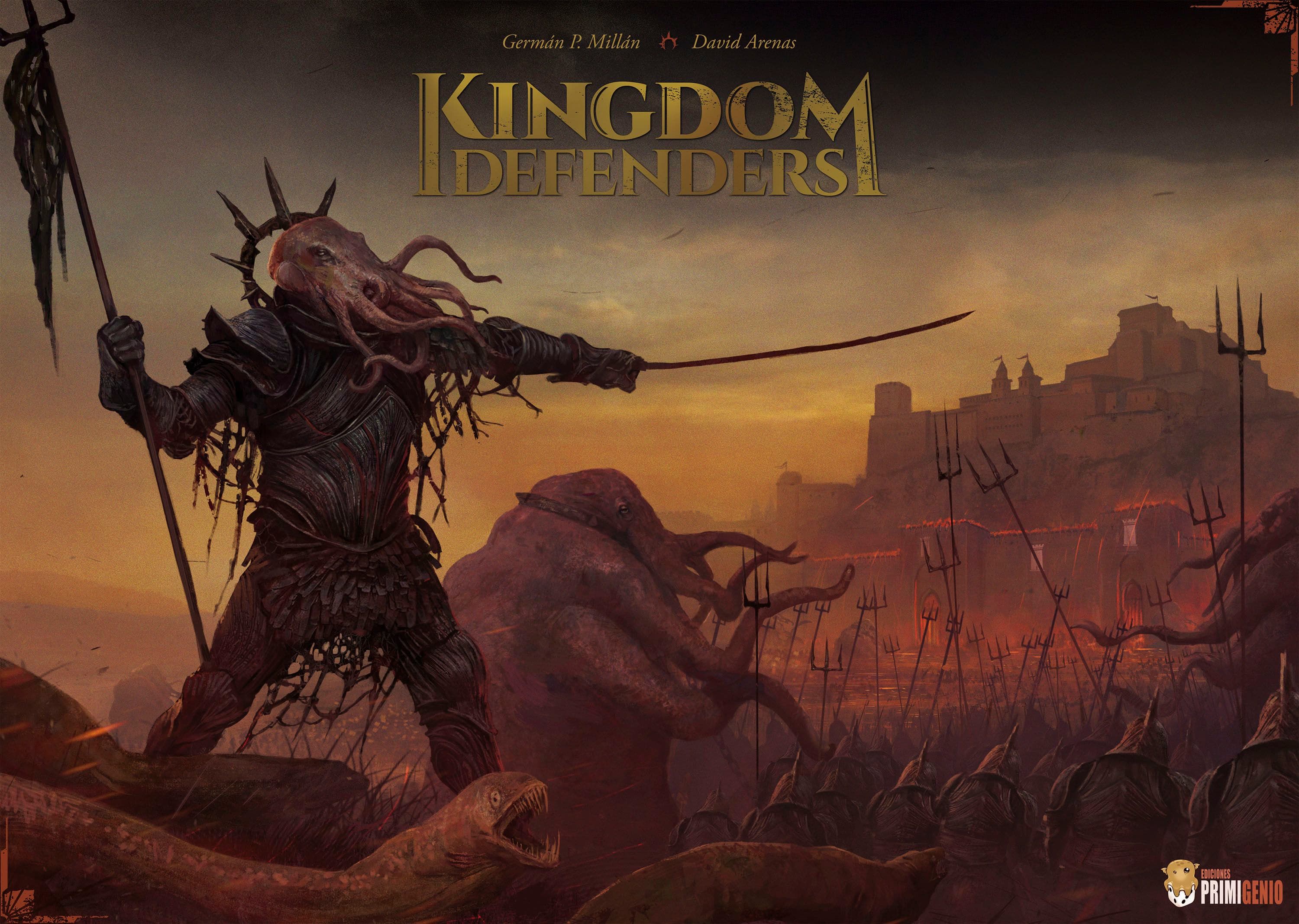 Portada juego de mesa Kingdom Defenders