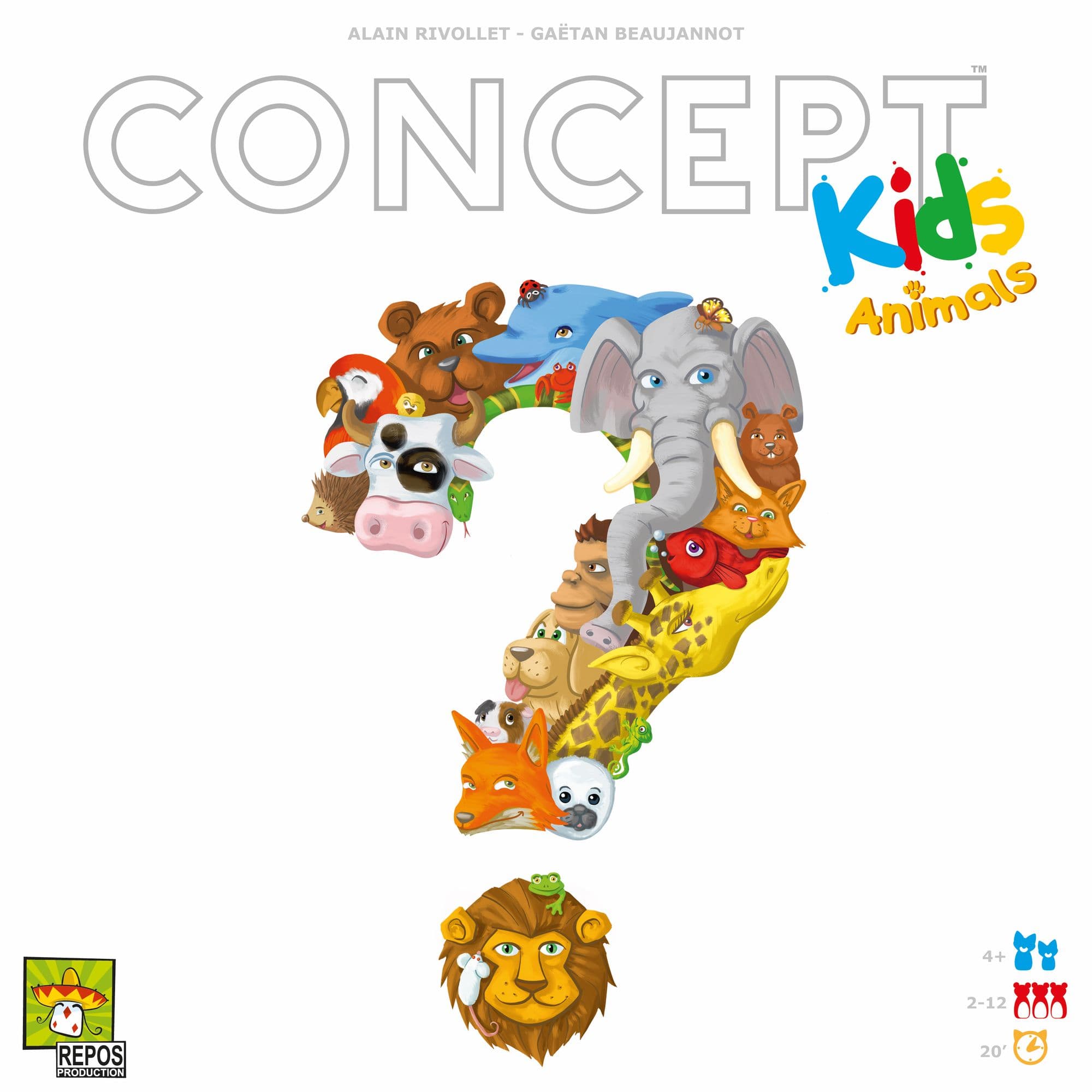 Portada juego de mesa Concept Kids: Animals