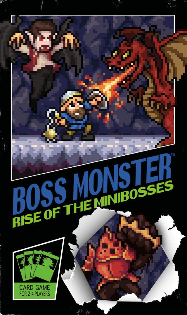 Portada juego de mesa Monstruo Final: El ascenso de los Mini-monstruos Finales