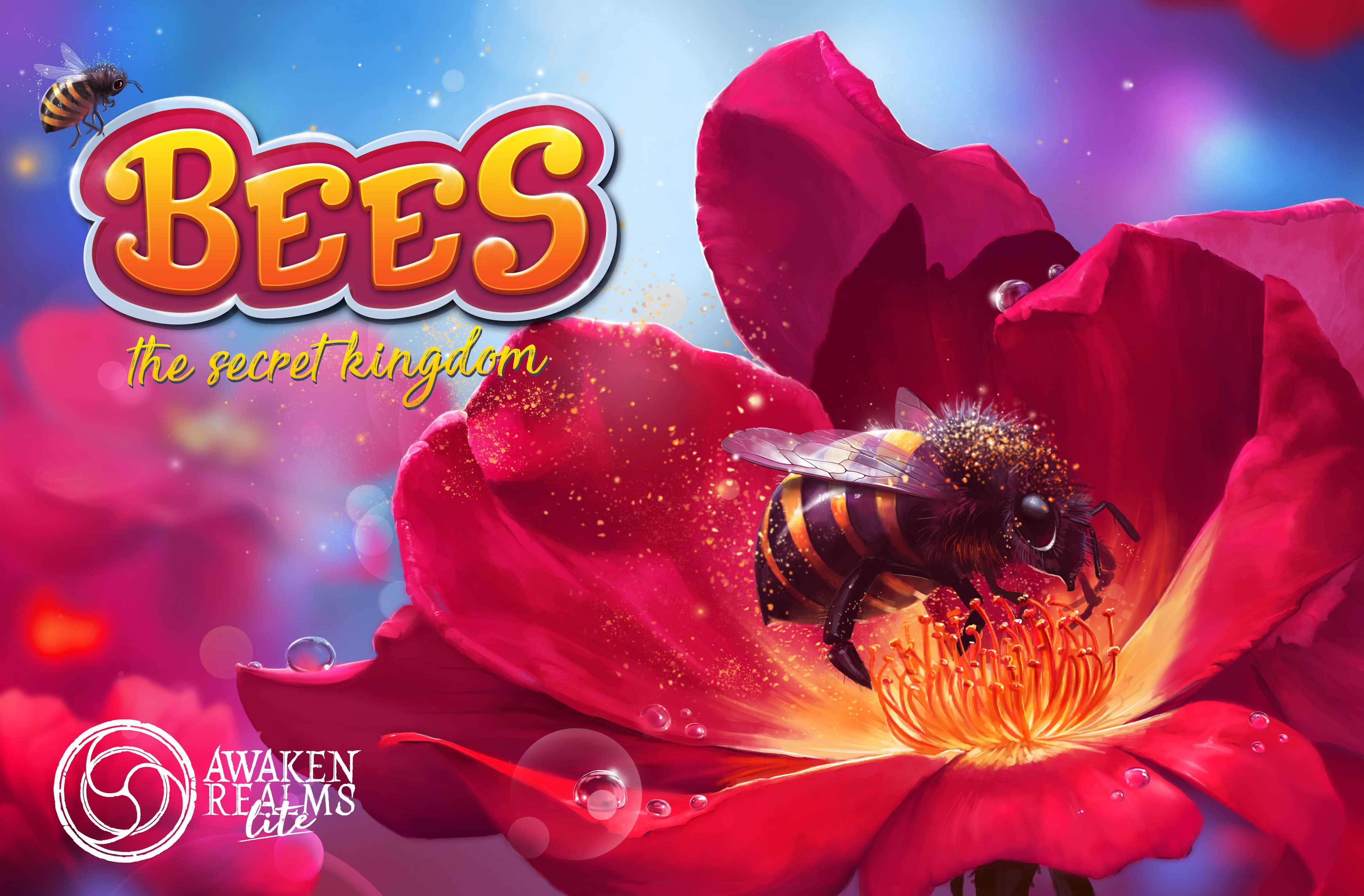 Portada juego de mesa Bees: El reino secreto