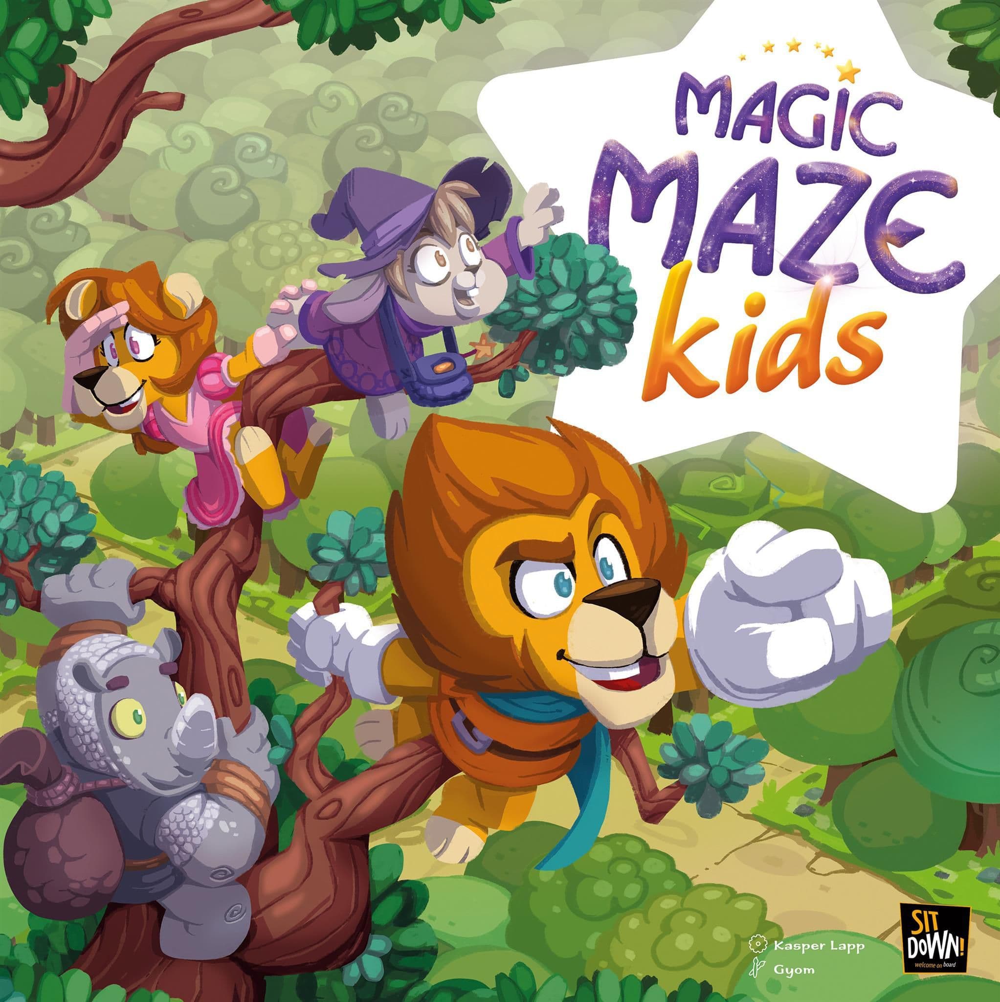 Portada juego de mesa Magic Maze Kids