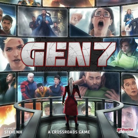 Portada juego de mesa Gen7: Un juego de encrucijadas