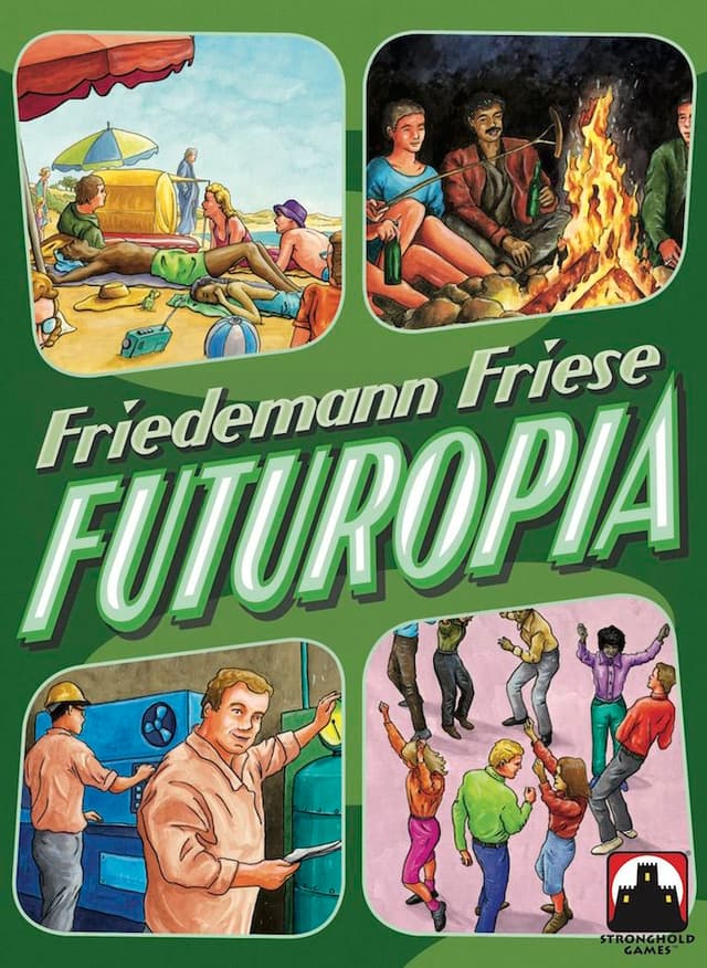 Portada juego de mesa Futuropia