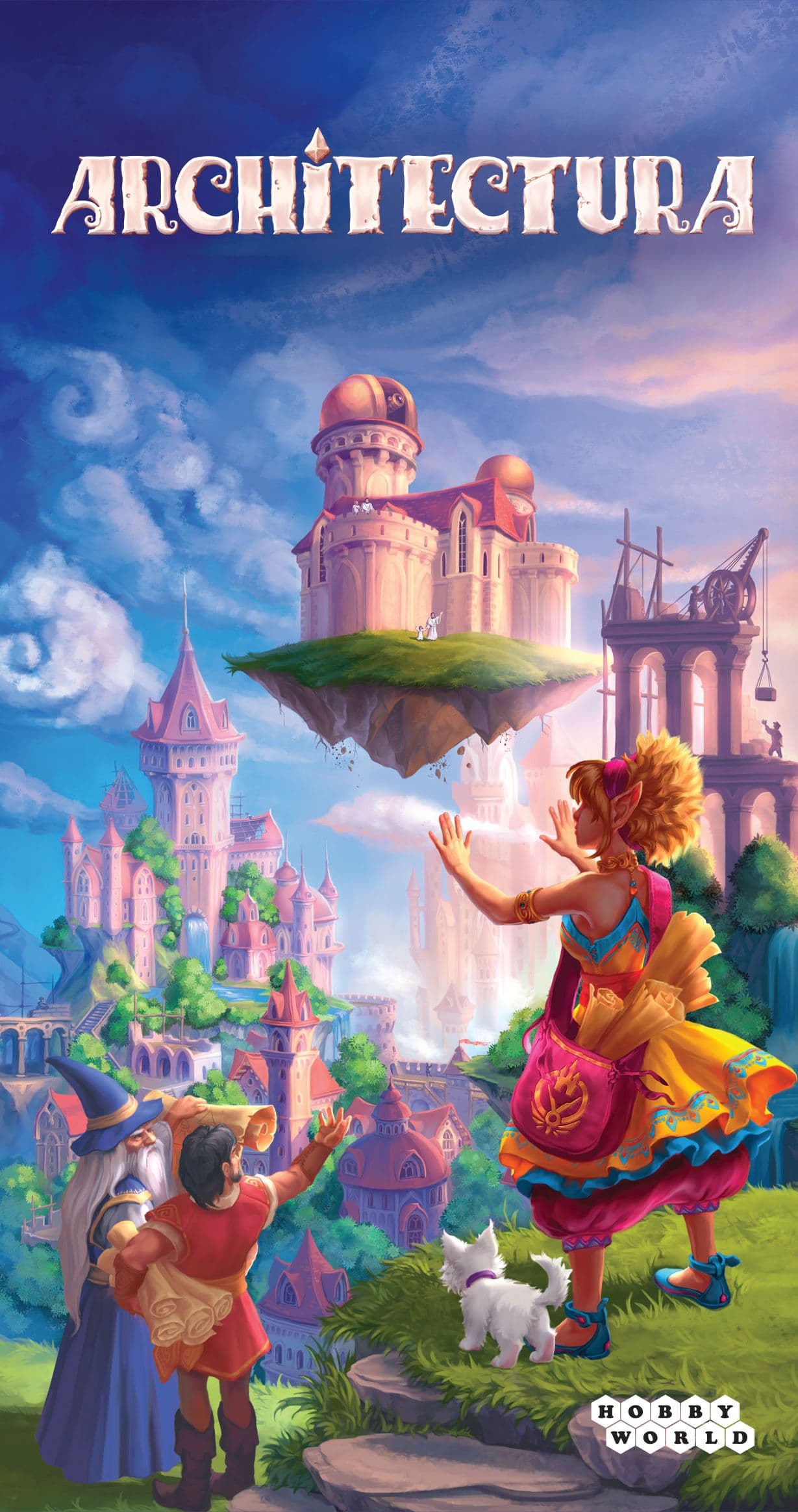 Portada juego de mesa Architectura