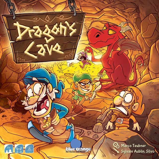 Portada juego de mesa Dragon's Cave