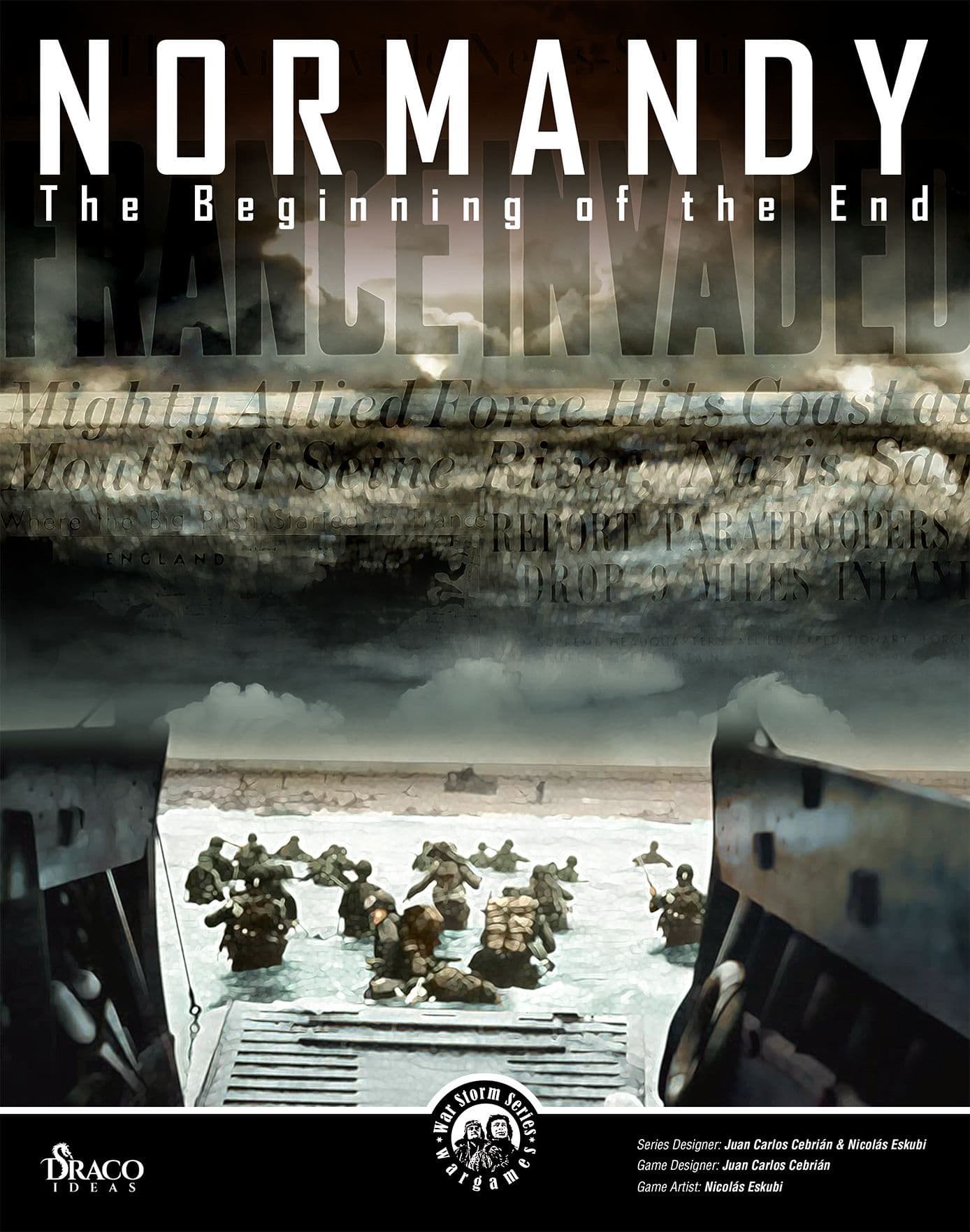 Portada juego de mesa Normandy: The Beginning of the End