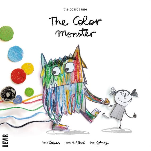 Portada juego de mesa El Monstruo de Colores