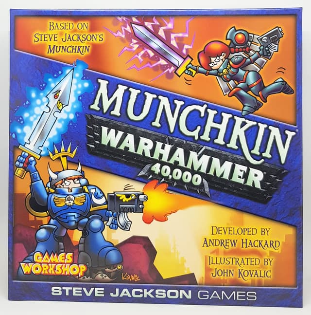 Portada juego de mesa Munchkin Warhammer 40,000