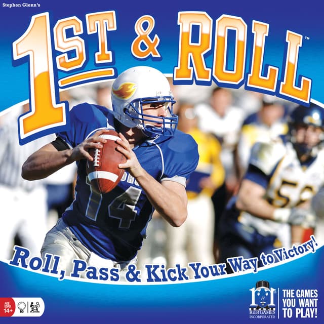 Portada juego de mesa 1st & Roll