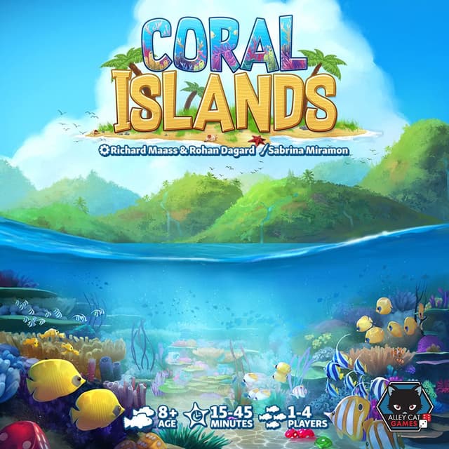 Portada juego de mesa Coral Islands