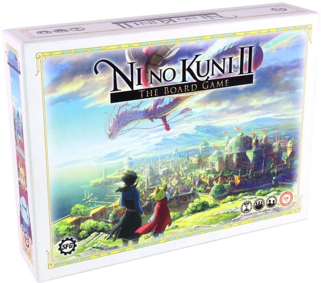 Portada juego de mesa Ni no Kuni II: The Board Game