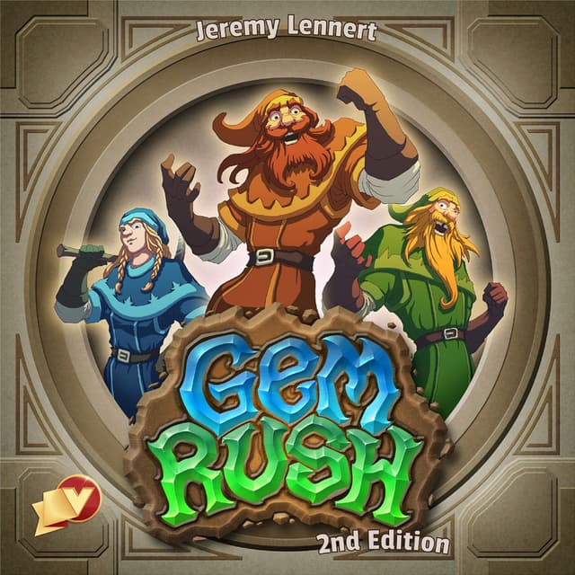 Portada juego de mesa Gem Rush (Second Edition)