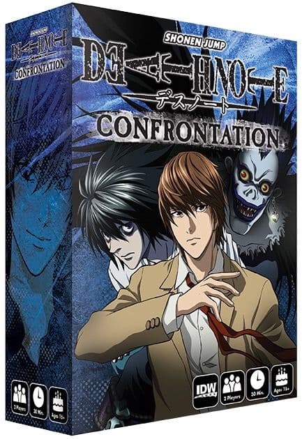 Portada juego de mesa Death Note: Enfrentamiento
