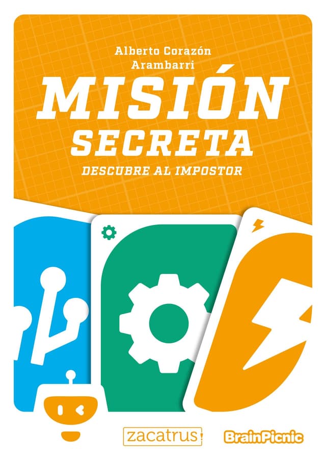 Portada juego de mesa Misión Secreta