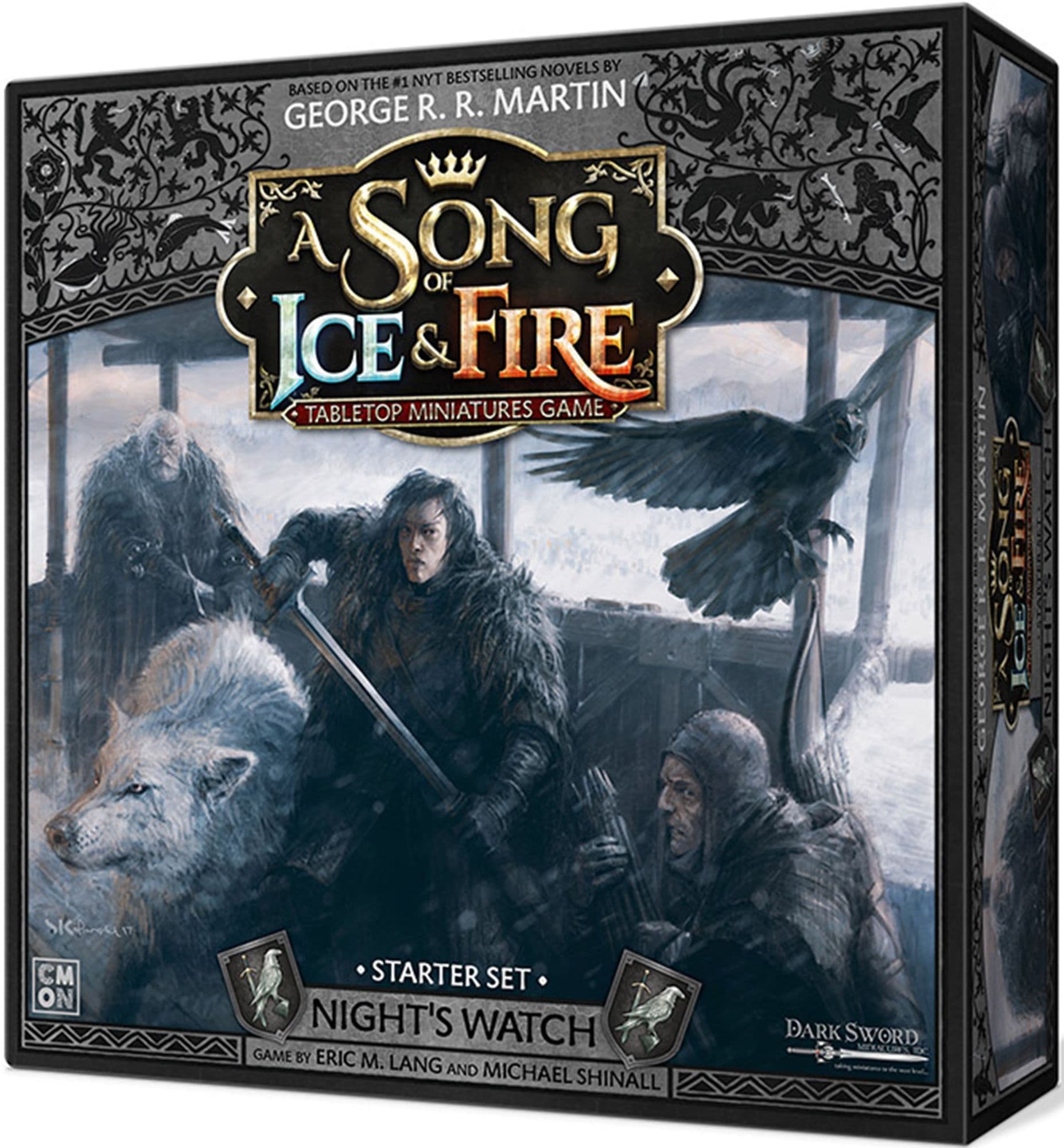 Portada juego de mesa Canción de hielo y fuego: Guardia de la Noche