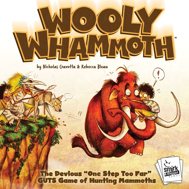 Portada juego de mesa Wooly Whammoth