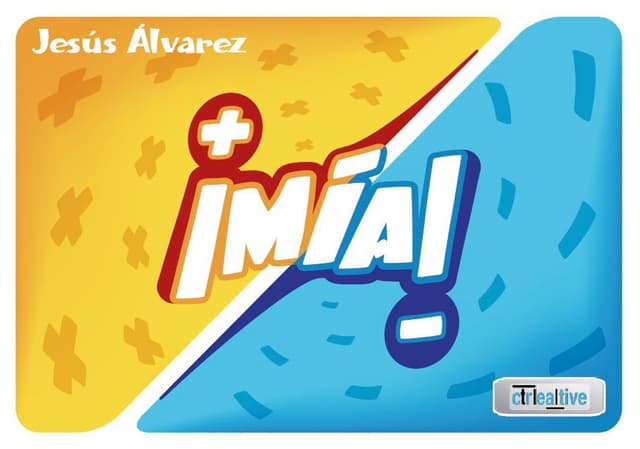 Portada juego de mesa ¡MÍA!