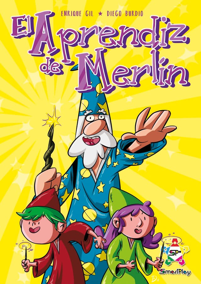 Portada juego de mesa El Aprendiz de Merlín